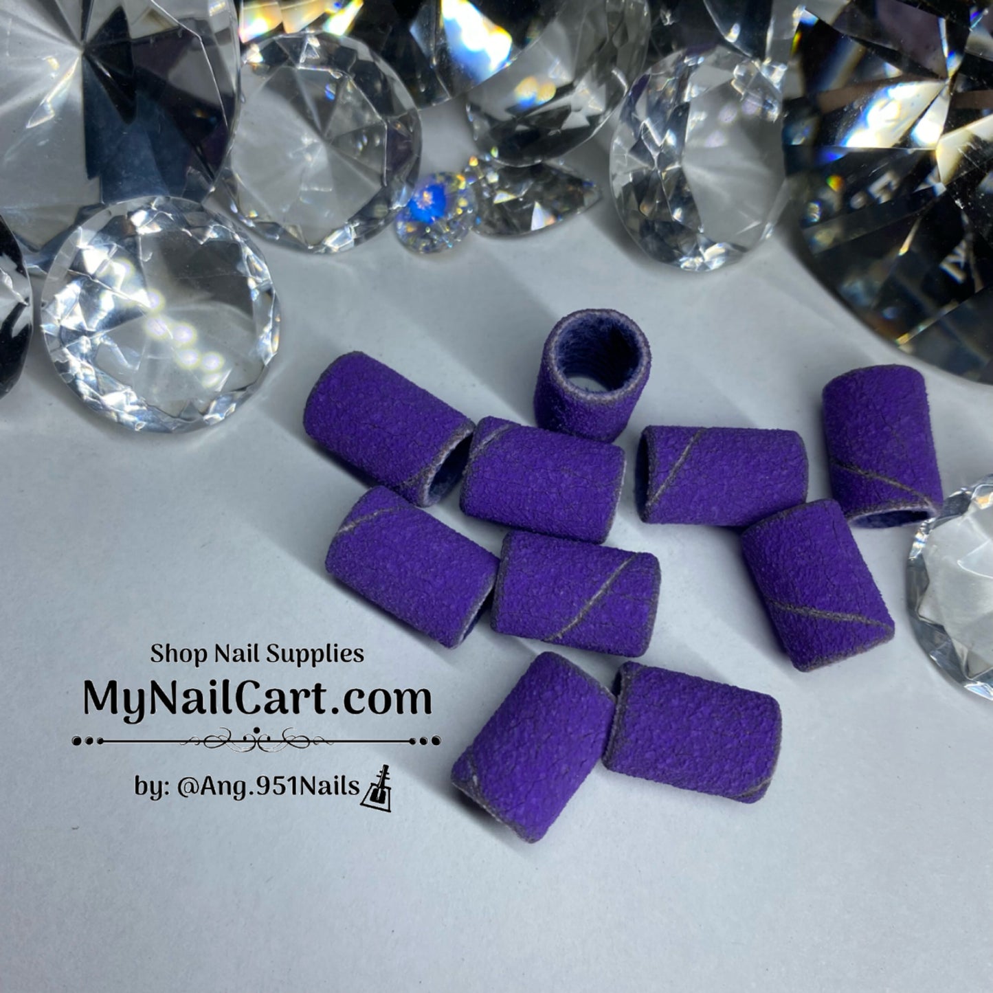 Purple Sanding Bands